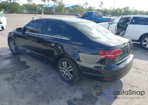 2017 Volkswagen Jetta 1.4T S из США, поврежденный, VIN 3VW2B7AJ9HM308518